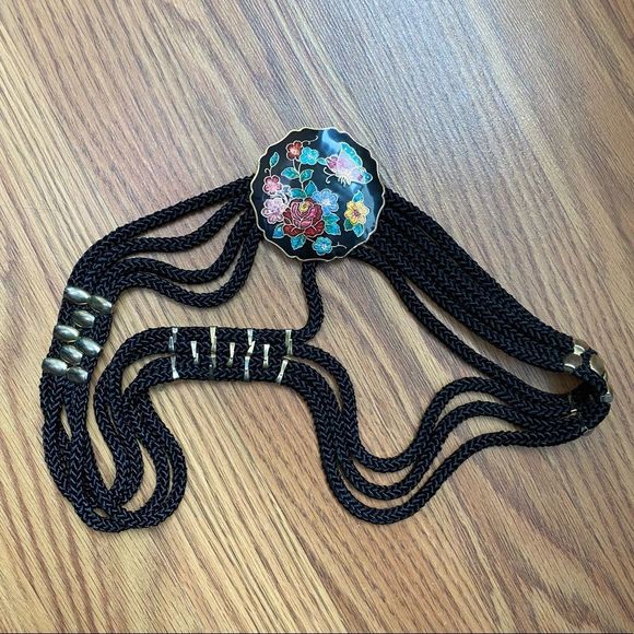 Vintage Yen china house women’s rope belt - Picture 2 of 6